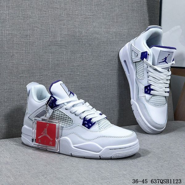 Nike Air Jordan 4 Retro GS Light Smoke Grey 喬丹4代男女款復古運動文化籃球鞋