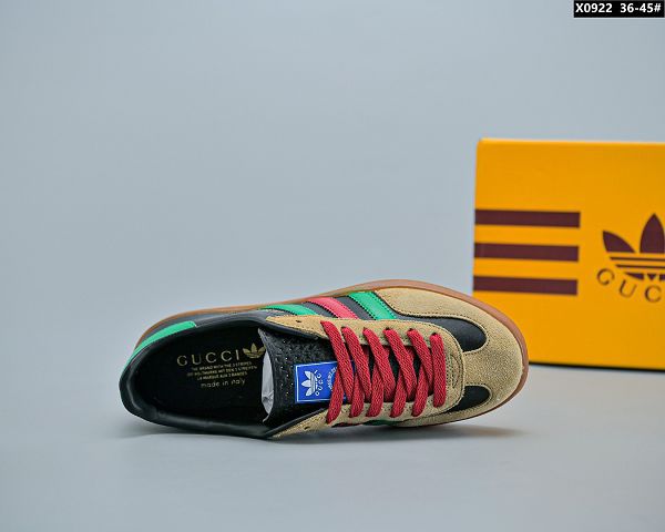 Gucci x adidas 2022新款 聯名款男女生休閒板鞋