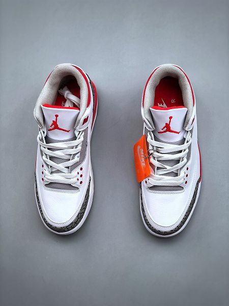 Air Jordan 3 JTH Justin Timberlake & Tinker Hatfheld 2022新款 喬丹3代白手稿聯名男女款籃球鞋