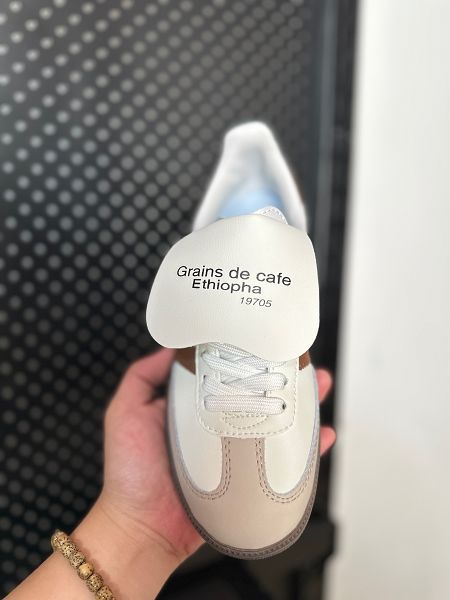 Adidas originals samba OG 2023全新男女款低幫燕麥拿鐵色板鞋