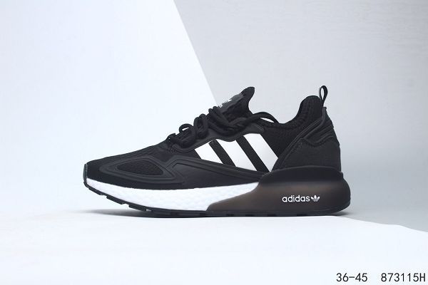 Adidas Originals ZX 2K Boost 2020新款 爆米花緩震男女生休閒運動跑步鞋