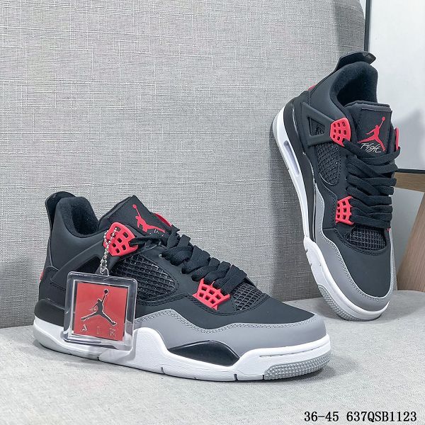 Nike Air Jordan 4 Retro GS Light Smoke Grey 喬丹4代男女款復古運動文化籃球鞋