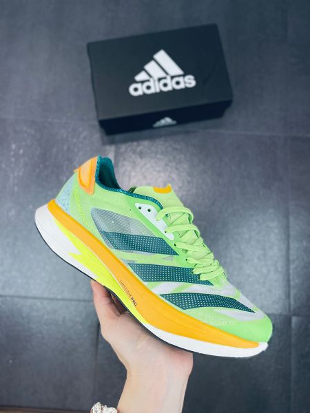 Adidas SOLAR BOOST 3M 2022新款 網紗透氣超輕男款長跑運動鞋