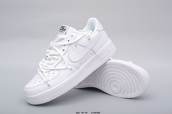 Nike Air Force 1 07 2023新款 空軍一號綁帶解構男女款休閒運動板鞋