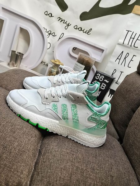 Adidas Nite Jogger 2019 Boost 2022新款 針織透氣鞋面夜行者3M反光男女款慢跑鞋